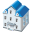 Two Storied House Icon 32x32 png